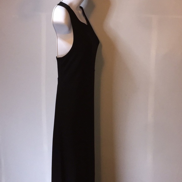 EXPRESS TRICOAT LongSleevelessRacerBackMaxiDress - Picture 6 of 7